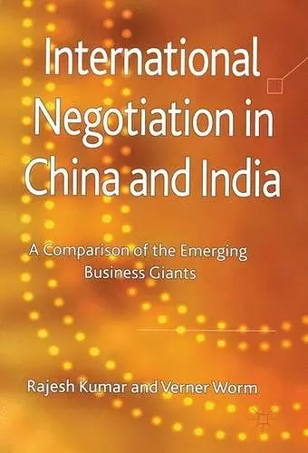 International Negotiation in China and India cover