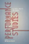 Performance Studies cover
