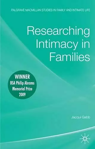 Researching Intimacy in Families cover