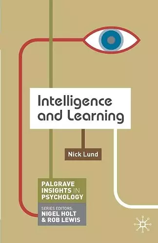 Intelligence and Learning cover