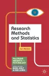 Research Methods and Statistics cover