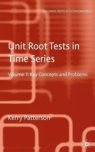 Unit Root Tests in Time Series Volume 2 cover