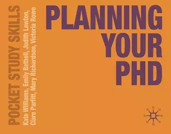 Planning Your PhD cover