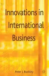 Innovations in International Business cover