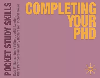Completing Your PhD cover