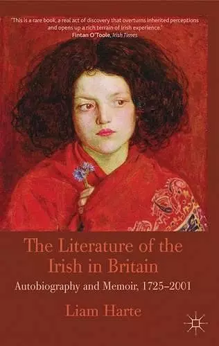 The Literature of the Irish in Britain cover