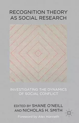 Recognition Theory as Social Research cover