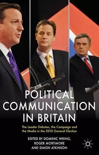 Political Communication in Britain cover