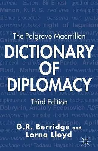 The Palgrave Macmillan Dictionary of Diplomacy cover