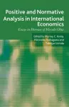 Positive and Normative Analysis in International Economics cover