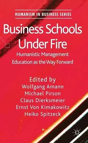 Business Schools Under Fire cover