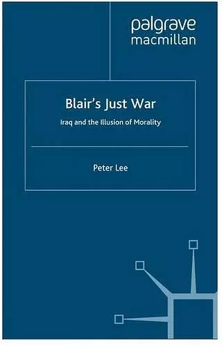 Blair's Just War cover