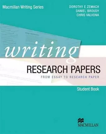 Writing Research Papers cover