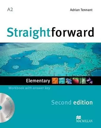 Straightforward 2nd Edition Elementary Level Workbook with key & CD cover