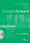 Straightforward 2nd Edition Upper Intermediate Level Teacher's Book Pack cover