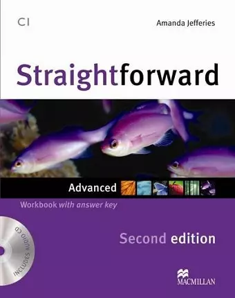 Straightforward 2nd Edition Advanced Level Workbook with key & CD cover