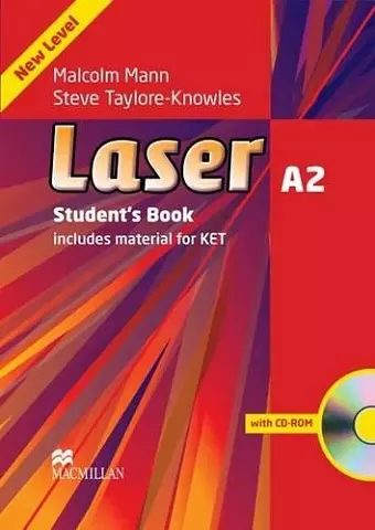 Laser 3rd edition A2 Student's Book & CD Rom Pk cover