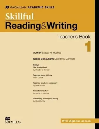 Skillful Level 1 Reading & Writing Teacher's Book and Digibook Pack cover