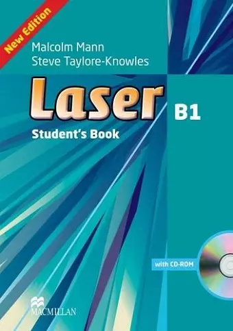 Laser 3rd edition B1 Student's Book & CD Rom Pk cover