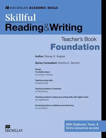 Skillful Foundation Level Reading & Writing Teacher's Book & Digibook Pack cover