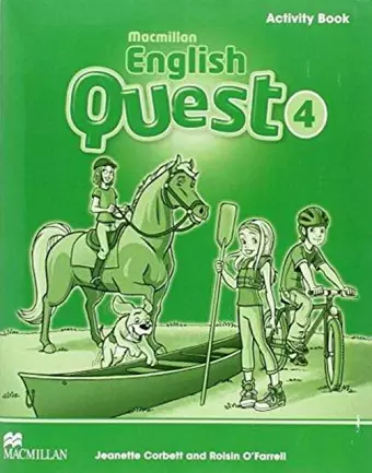 Macmillan English Quest Level 4 Activity Book cover