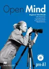 Open Mind British edition Beginner Level Workbook Pack with key cover