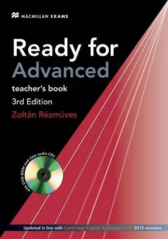 Ready for Advanced 3rd edition Teacher's Book Pack cover