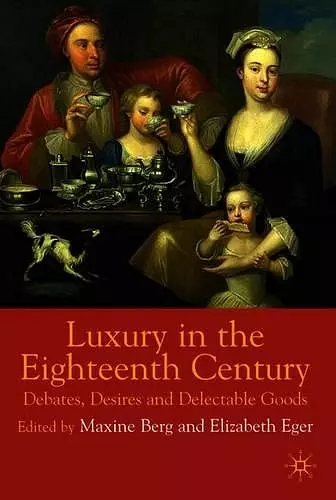 Luxury in the Eighteenth Century cover