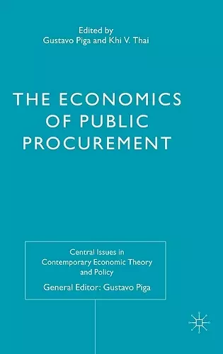 The Economics of Public Procurement cover