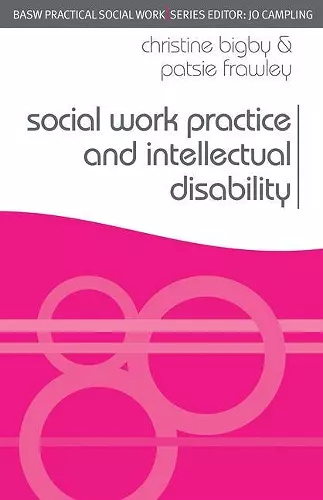 Social Work Practice and Intellectual Disability cover