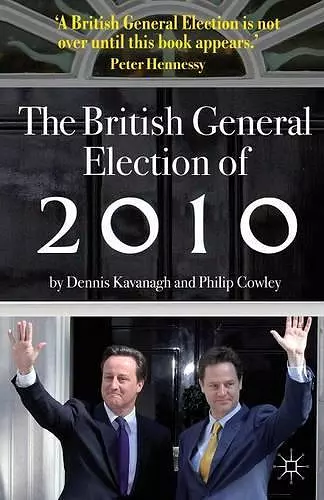 The British General Election of 2010 cover