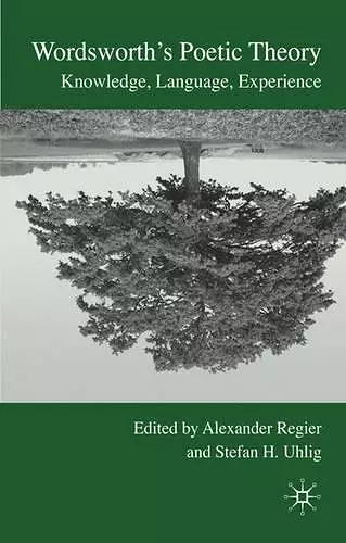 Wordsworth's Poetic Theory cover