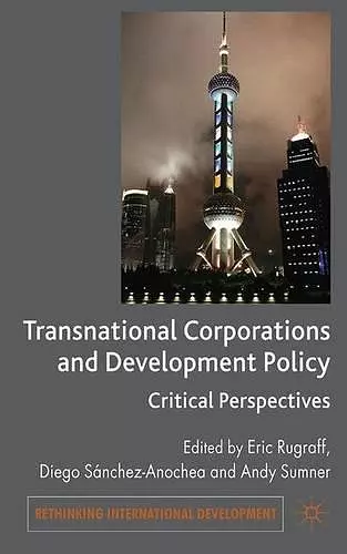 Transnational Corporations and Development Policy cover