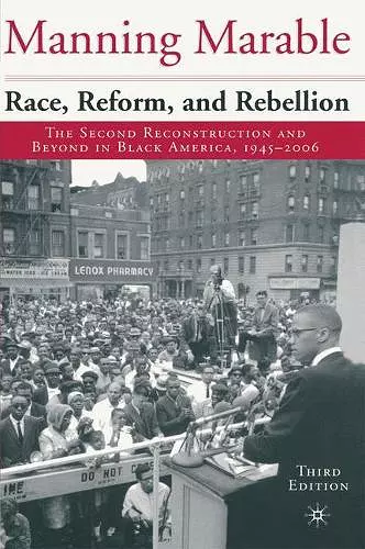 Race, Reform and Rebellion cover