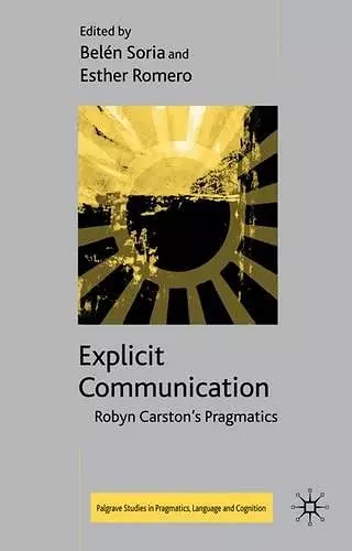 Explicit Communication cover