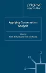 Applying Conversation Analysis cover