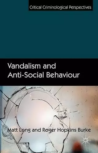 Vandalism and Anti-Social Behaviour cover