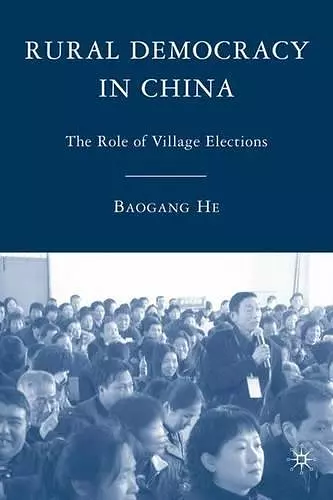 Rural Democracy in China cover