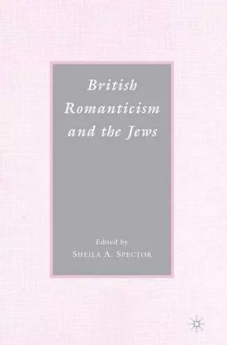 British Romanticism and the Jews cover