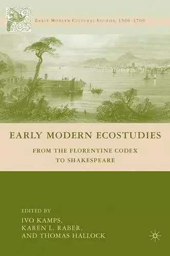 Early Modern Ecostudies cover