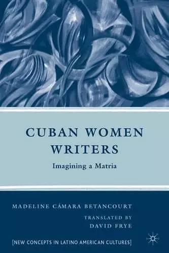 Cuban Women Writers cover