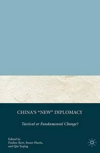 China's "New" Diplomacy cover