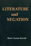 Literature and Negation cover