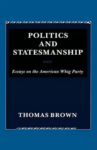 Politics and Statesmanship cover