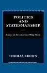 Politics and Statesmanship cover