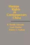 Human Rights in Contemporary China cover