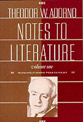 Notes to Literature cover