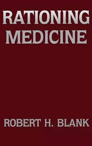 Rationing Medicine cover