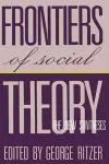 Frontiers of Social Theory cover