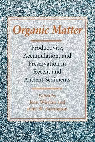 Organic Matter cover